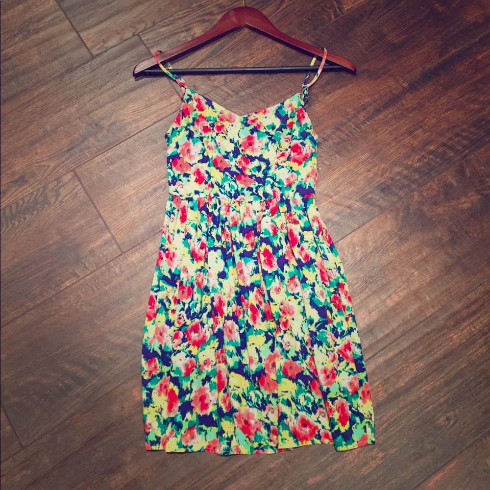 Floral Watercolor Sundress